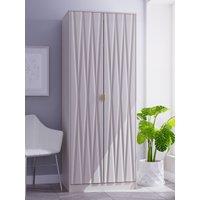 Ready Assembled 2 U Dallas 2 Door Wardrobe (Ready Assembled) in Taupe
