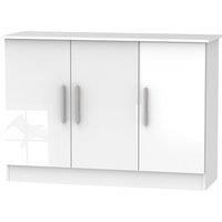 Ready Assembled 2 U Trent 3 Door Sideboard (Ready Assembled) in White