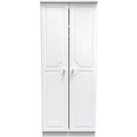 Ready Assembled 2 U Kendal 2 Door Wardrobe (Ready Assembled) in Off-White