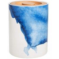 BlissHome Rick Stein Coves of Cornwall Bone China Storage Jar 1.5L White/Blue in White