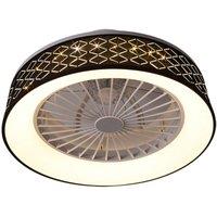 Ceiling Mount Rhombus LED Fan Light