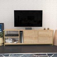 Decorotika Primrose TV Stand TV Unit for TV's up to 72 inch in Gold