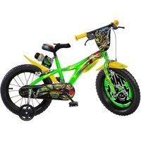 Dino Bikes Teenage Mutant Ninja Turtles 14 Bike in Green | Size: 14 inches