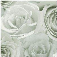 World of Wallpaper Melany Rose Wallpaper in Green