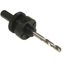 Faithfull Holesaw Arbor 32-210Mm in Black