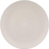 Natural Elements Plastic Side Plates - Set of 4, 20cm in White