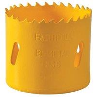 Faithfull Varipitch Holesaw 52Mm in Yellow