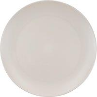Natural Elements Plastic Dinner Plates - Set of 4, 25.5cm in White