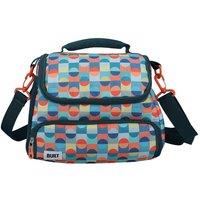 BUILT New York Lunch Bag 6L Retro with Compartment, 18.5cm x27x21cm | Size: 27x21 cm