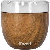 S'well S'well Teakwood Eats 2-in-1 Food Bowl in Brown
