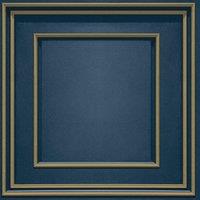 World of Wallpaper Forbidden Fruit Panel Wallpaper in Navy