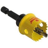 Starrett Csc22 Smooth Cutting Holesaw 22Mm in Yellow