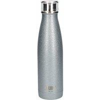 BUILT New York Double Walled Stainless Steel Water Bottle, Silver