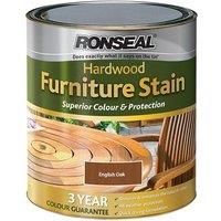 Ronseal Ultimate Protection Hardwood Garden Furniture Stain English Oak 750 | Size: 750ml
