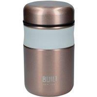 BUILT New York Food Flask, Rose Gold, 9x15.5cm, 490ml in Rose Gold | Size: 9x15.5 cm