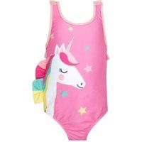 Harry Bear Girl's Unicorn Swimsuit in Pink | Size: 18-24 m
