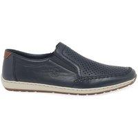 Rieker Men's 'Pronto' Slip On Shoes in Navy | Size: 10.5