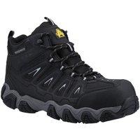 Amblers Safety Men's AS801 Rockingham Waterproof Non-Metal Safety Hiker in Black | Size: 11