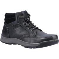 Hush Puppies Men's 'Grover' Leather Boots in Black | Size: 9