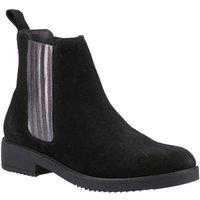 Hush Puppies Women's Stella Ankle Boot in Black | Size: 6