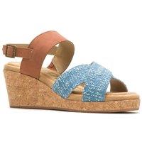 Hush Puppies Women's Willow X Band in Blue | Size: 6