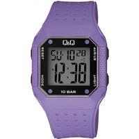Q&Q Men's M158J010Y 42mm Quartz Watch in Purple