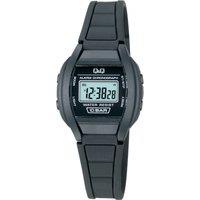 Q&Q Women's LL01P101Y 29mm Quartz Watch in Black