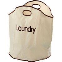 Orsina Polyester Laundry Bag, Lightweight & Durable in Cream