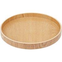 Orsina Medium Round Glass Casserole Dish, Durable Borosilicate Glass Oven Dish With Lid, Heat-Resistant Bakeware in Natural