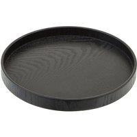 Orsina Medium Round Glass Casserole Dish, Durable Borosilicate Glass Oven Dish With Lid, Heat-Resistant Bakeware in Black