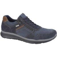 IMAC Men's Casual Leather Shoes in Navy | Size: 9