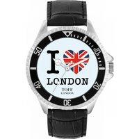 Toff London Men's Cities Watch in Blue