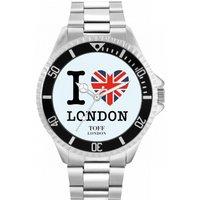 Toff London Men's Cities Watch in Blue