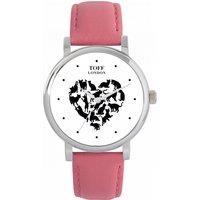 Toff London Women's Cats Watch in White