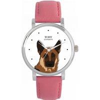 Toff London Women's Dogs Watch in White