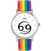 Toff London Women's Zodiac Watch in White