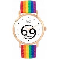 Toff London Women's Zodiac Watch in White