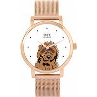 Toff London Women's Dogs Watch in White