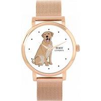 Toff London Women's Dogs Watch in White