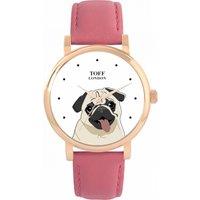 Toff London Women's Dogs Watch in White