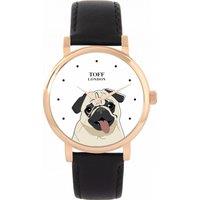 Toff London Women's Dogs Watch in White