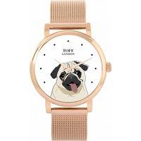 Toff London Women's Dogs Watch in White