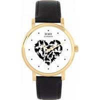 Toff London Women's Cats Watch in White