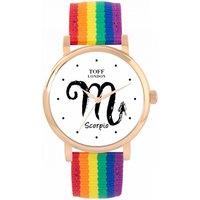 Toff London Women's Zodiac Watch in White