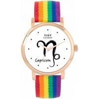 Toff London Women's Zodiac Watch in White