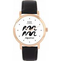 Toff London Women's Zodiac Watch in White