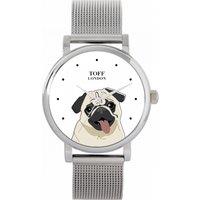Toff London Women's Dogs Watch in White