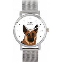Toff London Women's Dogs Watch in White