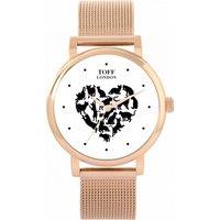 Toff London Women's Cats Watch in Rose Gold