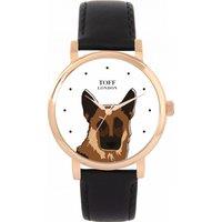 Toff London Women's Dogs Watch in White